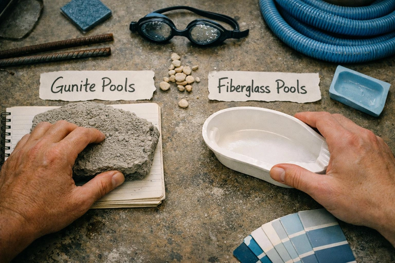 Gunite Pools vs Fiberglass Pools
