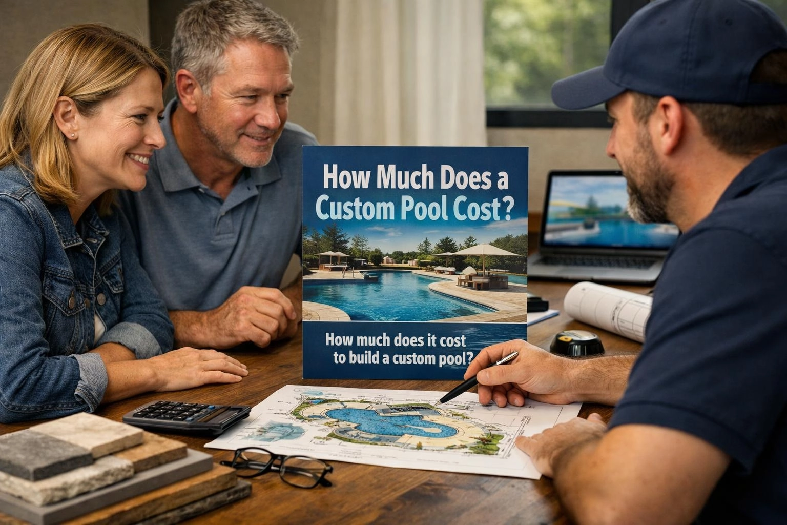 How much does a custom pool cost?