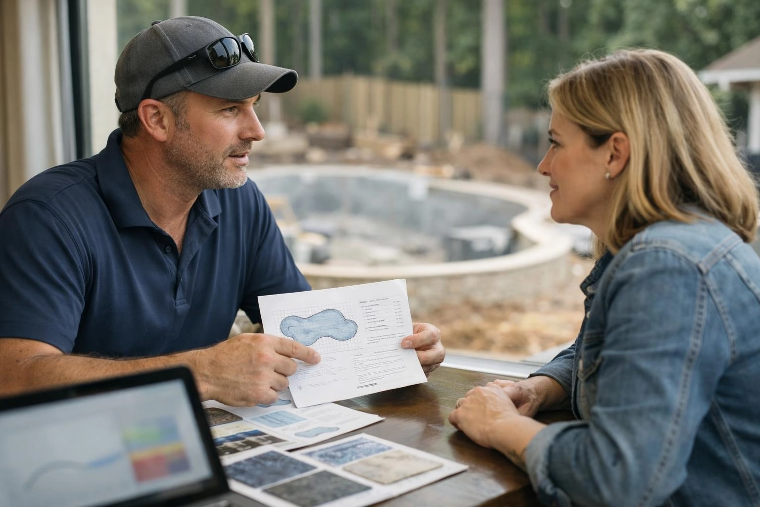Pool building cost in Sandy Springs, GA