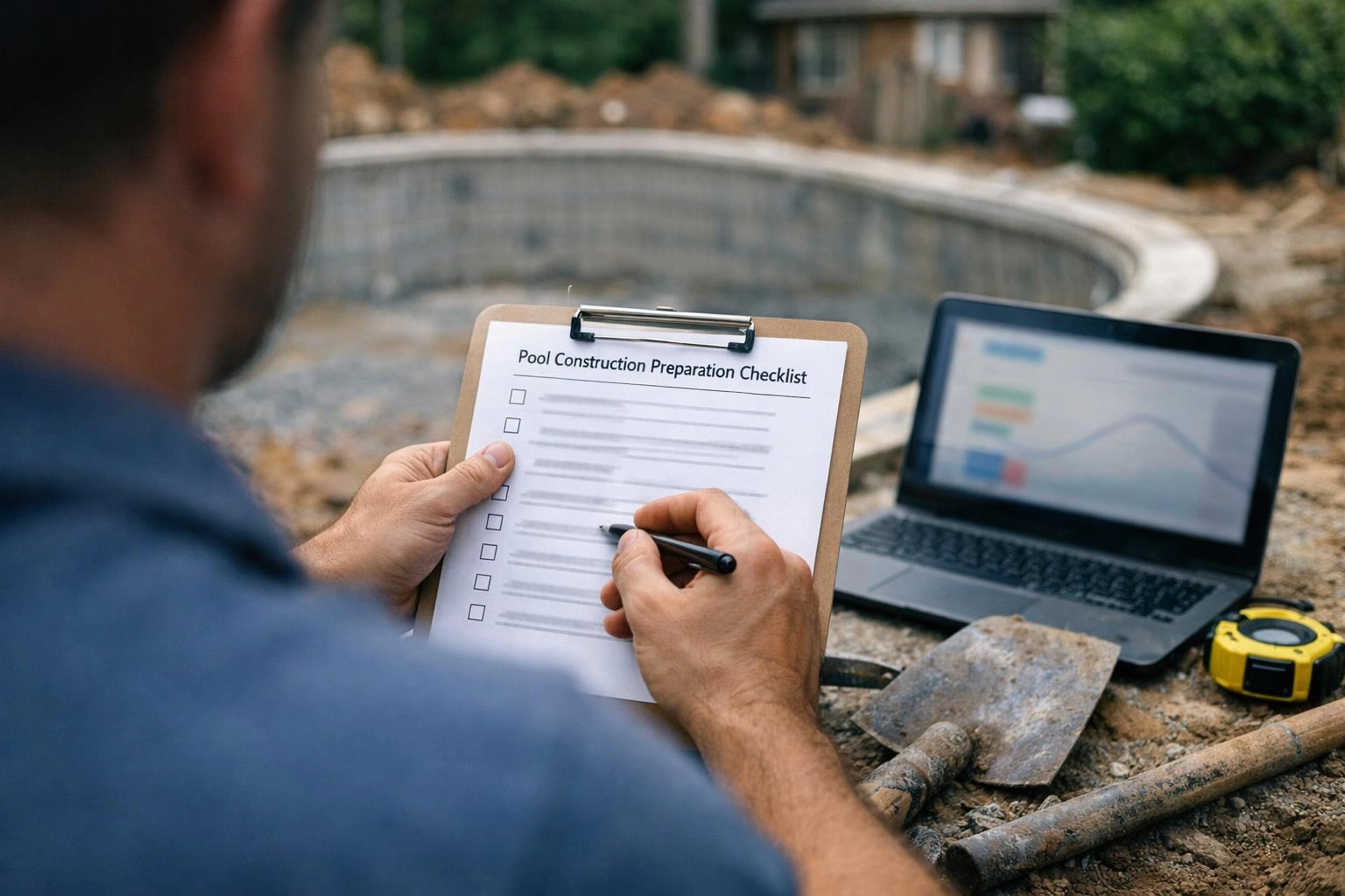 Pool Construction Preparation Checklist