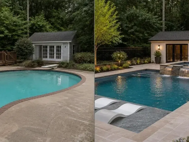 Pool Company Sandy Springs, GA — team at work