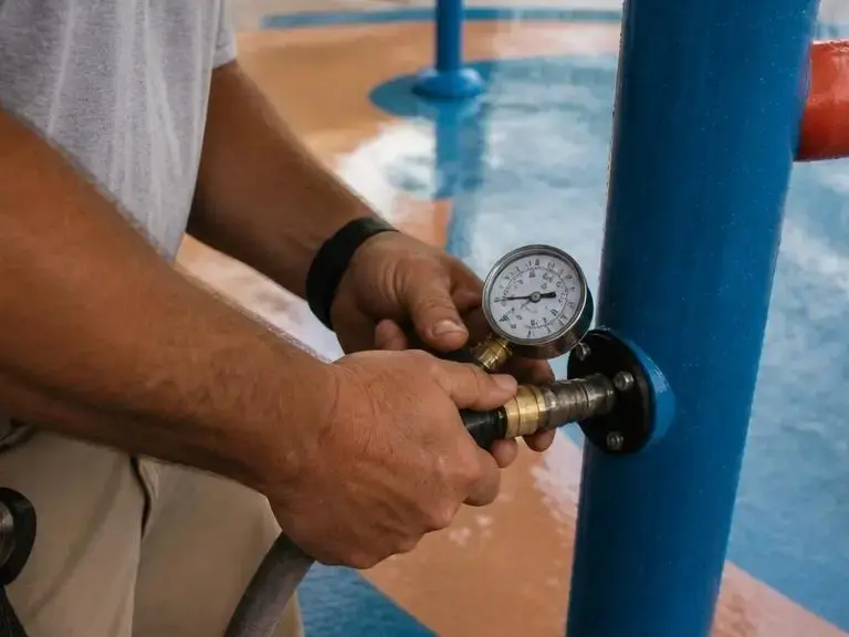 Luxury pool tile and coping detail