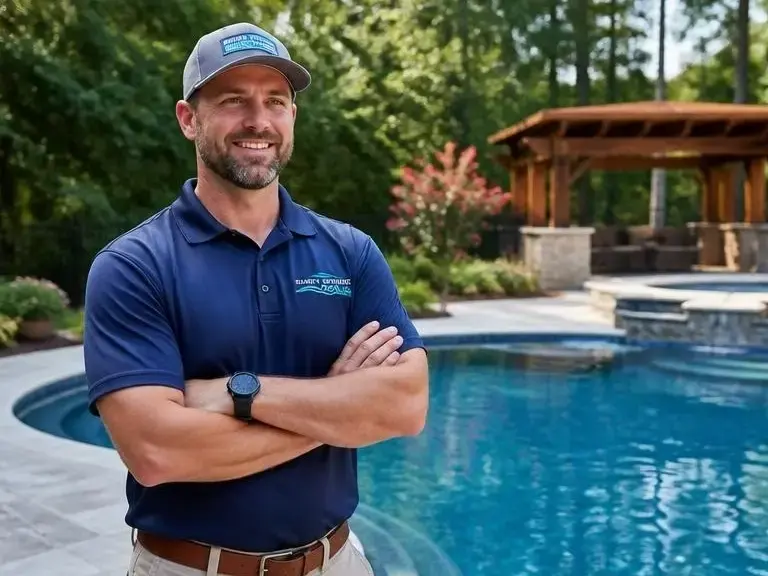 Pool Construction Checklist — team at work