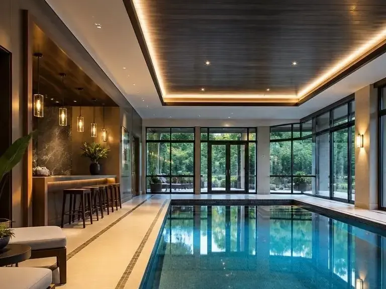 Equipment pad update during Pool Remodeling in Buckhead