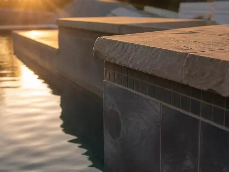 Tile and coping replacement on Sandy Springs pool